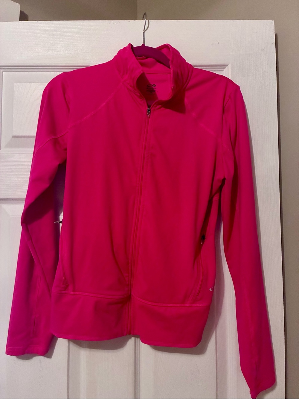 C9 by Champion Hot Pink Full-Zip Bomber Jacket